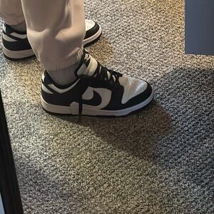 Nike panda dunks Black and White Low-Top Sneakers